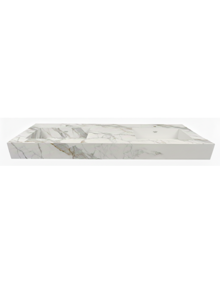 Double vasque suspendue - Polie - PRALINE