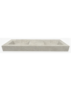 Double vasque suspendue - Mate - DESERT