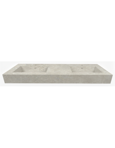 Double vasque suspendue - Mate - DESERT