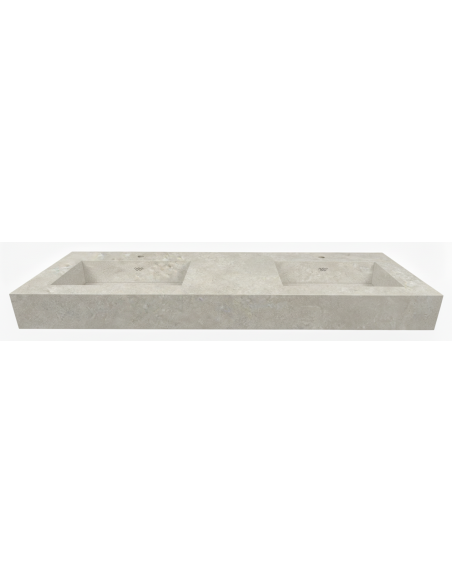 Double vasque suspendue - Mate - DESERT