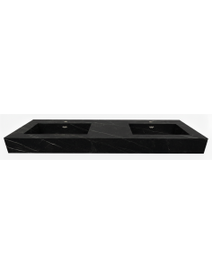 Double vasque suspendue - Mate - ABSOLUTE