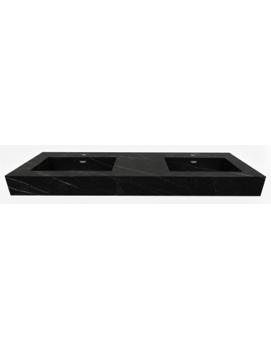 Double vasque suspendue - Mate - ABSOLUTE