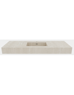 Simple vasque suspendue - Mate - DESERT