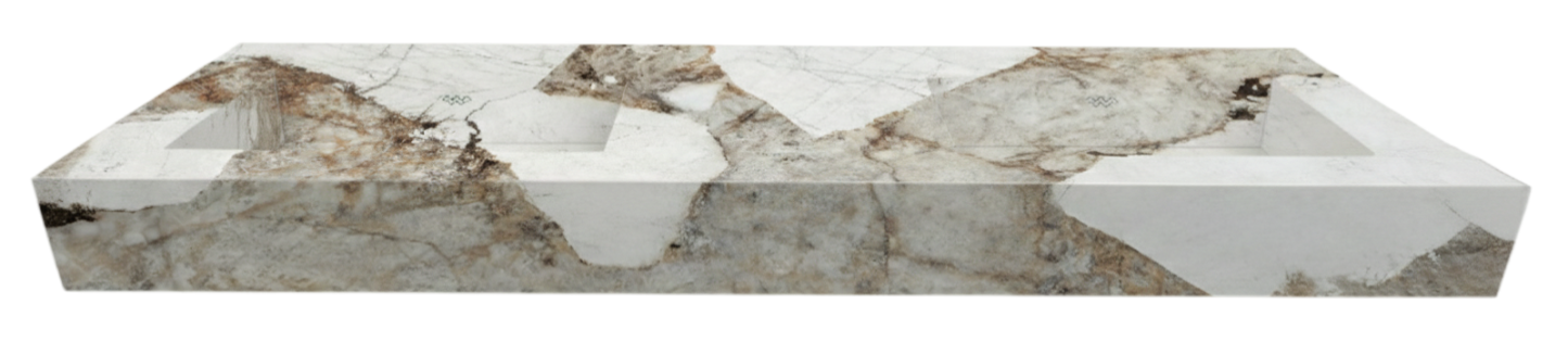 Double vasque suspendue - Patagonia